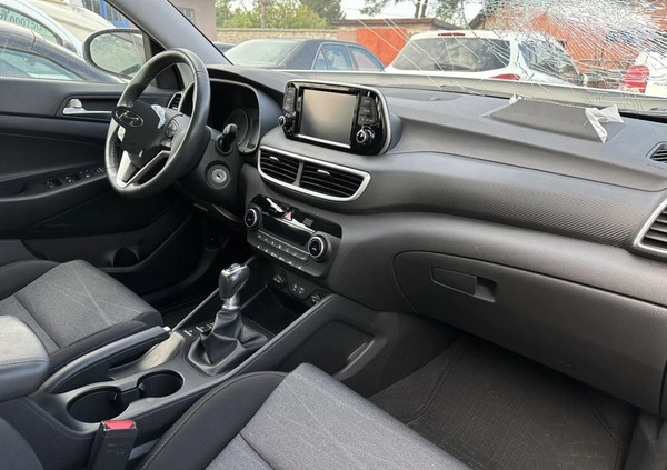 Hyundai Tucson cena 53700 przebieg: 45414, rok produkcji 2019 z Nysa małe 191